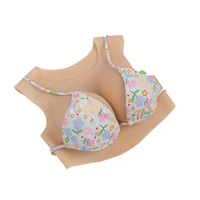 Seins en silicone sexy à col rond pour homme vers femme, pour travestis, sissy, cosplay, bonnets B/C/D/E/G, 6 couleurs