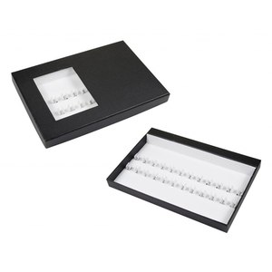 Espositore Nero per Penne, Organizer da Scrivania Quadrato con Calendario, Utilizzabile come Portapenne - Product Image 2