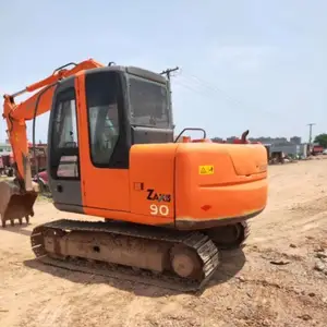 Langlebige gebrauchte Maschine 9 Tonnen Crawler Hitachi Ex90 Bagger verwendet ex 90 kleine Größe