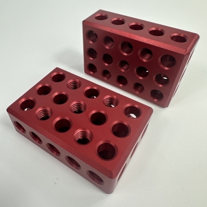 Componenti in Alluminio 6061 e Acciaio Inox Personalizzati, Anodizzazione Dura, Fresatura CNC, Lavorazione di Alta Precisione, EDM a Filo a 4 Assi, Tolleranza +/-0,01 - Product Image 6