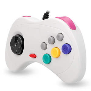 For Segas <strong>Saturn</strong> Wired Gamepad Classic Game <strong>Controller</strong> for <strong>Sega</strong> Mega Joypad Handle Joystick - Product Image 2