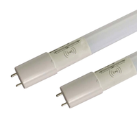 Tube LED intégré en verre T8 de 18W et 4 pieds avec capteur pour bureau intérieur AC 85-265V