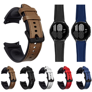 IVANHOE Nouveau <span class=keywords><strong>Bracelet</strong></span> pour <span class=keywords><strong>Samsung</strong></span> <span class=keywords><strong>Watch</strong></span> 4 <span class=keywords><strong>5</strong></span> 6 44mm <span class=keywords><strong>Bracelet</strong></span> en <span class=keywords><strong>Cuir</strong></span> pour <span class=keywords><strong>Samsung</strong></span> <span class=keywords><strong>Watch</strong></span> 4 Classic 42mm 46mm 40mm <span class=keywords><strong>Bracelet</strong></span> Sport <span class=keywords><strong>Bracelet</strong></span> - Product Image 6