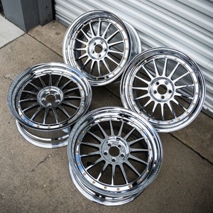 Ruedas Cóncavas Cromadas Gensole 4x108 5x120 5x112, Ruedas para Automóvil de 17 18 19 Pulgadas, Ruedas de Moldeo por Flujo para <span class=keywords><strong>Alpina</strong></span> <span class=keywords><strong>BMW</strong></span> E60 E39 E38 <span class=keywords><strong>E34</strong></span> - Product Image 3