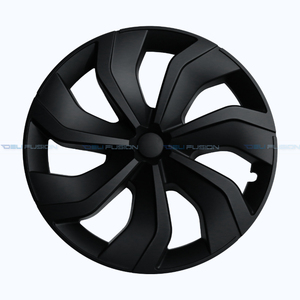 Pour Tesla Model Y 2020-2026, enjoliveurs noirs mats de 19 pouces, grandes enjolives de roue, accessoires extérieurs de voiture, 4 pièces - Product Image 4