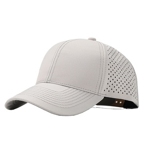 Custom Logo <b>Quick</b> <b>Dry</b> <b>Cap</b> 100% Polyester Waterproof Multi-Color Hand Embroidered Technique Common Fabric Feature - Product Image 1