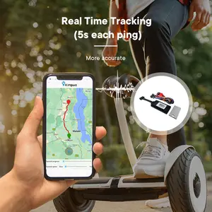 Rastreador GPS para veículos 2G - Tamanho mini, rastreamento em tempo real para gerenciamento seguro de frota