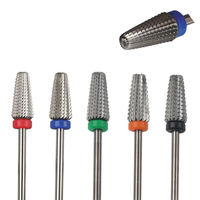 Ensemble de forets à ongles portables en carbure de tungstène pour manucure, pédicure et nettoyage électrique des ongles