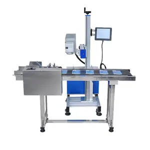 2024 New Plastic Bottle Production Line Flight Marking QR Code Printing Laser Marking Machine