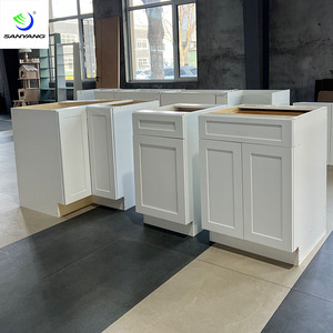 Venta Directa de Fábrica con 23 Años de Experiencia, <span class=keywords><strong>Muebles</strong></span> de Cocina Modernos Blancos, Fabricante de Gabinetes de Cocina, Estándar Estadounidense - Product Image 4