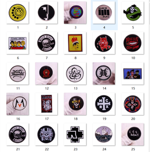 Article populaire : Badges personnalisables en métal nickelé noir avec logo en émail souple, thème féerique, pour anniversaire, personnalisés - Product Image 3
