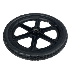 Roues en mousse PU solide Cheng Jin Vehicles 16X2.125 pouces pour chariot à main, capacité de charge 60 kg - Product Image 3