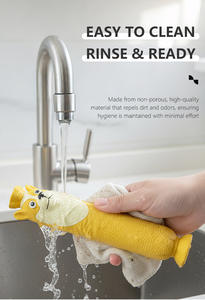 Juguete Masticable para Perros, de Látex, Largo, Interactivo, para Limpieza de Dientes, Duradero, con Sonido, Bonito - Product Image 6