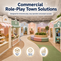 Zona Infantil Comercial Modular para Parques, Tiendas, Calles y Islas, con Asientos Blandos, Cumple con las Normas de Exportación, para Centros Comerciales