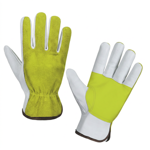 <b>Leather</b> Safety Gloves Touchscreen & Needle Detection Eco-Friendly Winter Casual Use Heat Resistant <b>Wrist</b> Length for Adults - Product Image 5