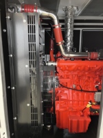 Groupe électrogène insonorisé de qualité industrielle 300 kW GPL GNL Biogaz Haute Puissance pour l'alimentation de secours des grands commerces et des bâtiments médicaux