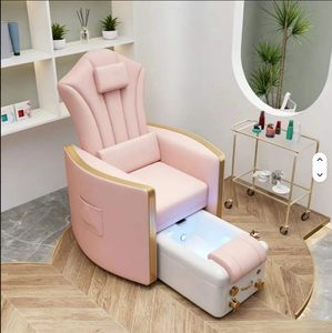 Nouvelles chaises européennes et américaines pour le massage des pieds et les soins des ongles, avec fonction inclinable et massage électrique intégré pour la manucure - Product Image 3