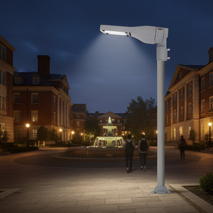 ไฟถนน LED อลูมิเนียม EREBUS Outdoor 200W พร้อมโฟโตเซลล์ เปิด/ปิดอัตโนมัติ กันน้ำ IP65 สว่างพิเศษ 150LM/W สำหรับลานบ้าน - Product Image 1