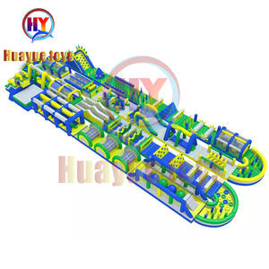 Parcours d'obstacles gonflable de 51.5m de long, <span class=keywords><strong>la</strong></span> <span class=keywords><strong>plus</strong></span> grande <span class=keywords><strong>maison</strong></span> de rebond au <span class=keywords><strong>monde</strong></span> pour des événements amusants en plein air - Product Image 6
