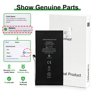 OEM ใหม่0-cycle <span class=keywords><strong>iOS</strong></span> 26ชิ้นส่วนของแท้สำหรับแบตเตอรี่ <span class=keywords><strong>iPhone</strong></span> สำหรับ <span class=keywords><strong>iPhone</strong></span> 12 12 Pro แบตเตอรี่วินิจฉัยแบตเตอรี่ลิเธียมที่ผ่านการรับรอง FCC - Product Image 1