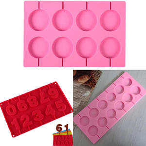 แม่พิมพ์ซิลิโคนอมยิ้มทรงกลมน่ารัก,อุปกรณ์สำหรับอบตกแต่งเค้กแม่พิมพ์ฟองดองช็อคโกแลตเยลลี่และลูกกวาดแบบ DIY - Product Image 6
