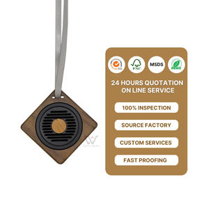 持久留香 17-23 天 悬挂式香薰 适用于汽车或家居 可爱的定制徽标设计 悬挂式纸质汽车空气清新剂 - Product Image 2