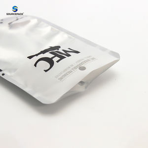 Pochette à fermeture éclair plate biodégradable écologique Sacs d'emballage compostables en plastique souple pour appâts <span class=keywords><strong>de</strong></span> pêche et leurres - Product Image 3