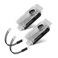 Luz de Puerta de Coche JCW, Luz de Sombra Fantasma JCW para Mini F55 F56 F60 R55 R56 R60 Cooper One JOHN COOPER WORKS, Luz de Bienvenida