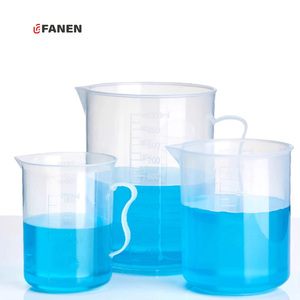 फैनन रासायनिक प्रतिरोध 25 मिलीलीटर प्रयोगशाला डिस्पोजेबल प्लास्टिक बीकर - Product Image 2