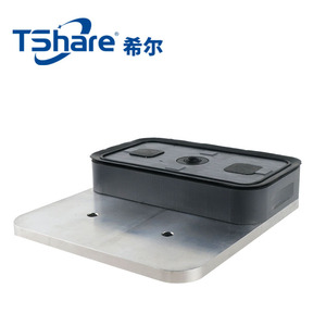 T-Share 1/2 Size Pod 132x75x29mm Rubber Vacuum Suction Pad Blocks Gray <strong>Biesse</strong> Rover <strong>CNC</strong> Machines Long Service Life 0.55kg - Product Image 2