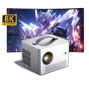 <span class=keywords><strong>Mini</strong></span> projecteur vidéo Portable Full HD Home cinéma 1080P téléphone portable TV Android 12 projecteurs 4K avec poignée - Product Image 1