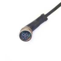 Benutzer definierte wasserdichte Buchse M12 4p A Codierter 4-poliger wasserdichter Stecker 2mp Edelstahl kamera Mini mit JST PH 5-poliger Buchse