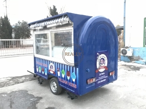 Small Customized High Quality Ice Cream Food Truck for Sale Fully Kitchen Equipped Food Cart America Standard - Product Image 4