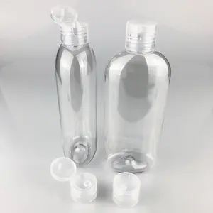 OEM entrega rápida tampa flip top 250ml garrafa PET