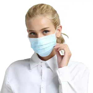 Customized Colored professional Disposable non-woven 4ply black face mask PM2.5 Safety Respirator