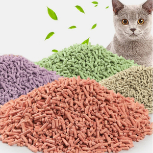 Private Label Producten Milieuvriendelijke Natuurlijke Tofu Kattenzand Cilindrische 2.4Kg Bulk Voor Vulstof Toiletleveranciers Arena De Gatos - Product Image 6
