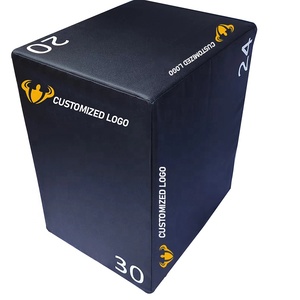 POWERMAN FITNESS Caja <span class=keywords><strong>de</strong></span> <span class=keywords><strong>Salto</strong></span> Apilable 3 en 1 para <span class=keywords><strong>CrossFit</strong></span> y Entrenamiento <span class=keywords><strong>de</strong></span> Saltos <span class=keywords><strong>de</strong></span> Boxeo - Product Image 3