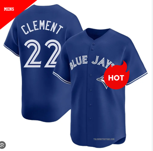 Maillot de <span class=keywords><strong>Baseball</strong></span> Toronto Personnalisé pour Homme, Chemises Bleues et Blanches avec Logos Brodés et Uniformes Cousus - Product Image 3