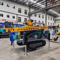 Foreuse portable diesel à grande profondeur avec moteur et pompe, capacité de forage maximale de 1000 m, CITC 800, garantie 5 ans