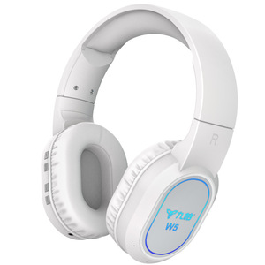Auriculares inalámbricos W5 con luz RGB para teléfono móvil, computadora y televisor - Product Image 2