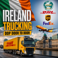 Expédition DDP Irlande, Transitaire pour l'Irlande du Nord, Agent maritime de la Chine vers l'Irlande, Transitaire LCL, Transport routier