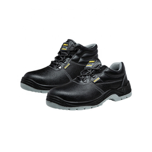 أحذية أمان رجالية من CGLX مضادة للانزلاق ومقاومة للزيوت، أحذية عمل آمنة بمقدمة حديدية للعمال في مجال البناء، مصنوعة من الجلد الطبيعي للحام - Product Image 2