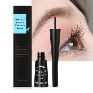 Free Sample Super Beauty Private Label Eyelashes Liquid OMY LADY Growth Eyelash Serum for Makeup