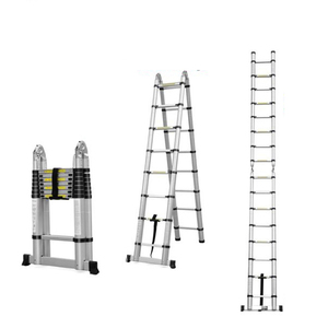 Fabricants d'Échelles Télescopiques Échelles Extensibles en Aluminium Multifonctions Pliables Échelles Télescopiques Isolées de Type A - Product Image 4