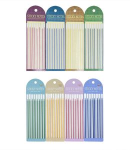 160 <b>clear</b> Highlighter <b>Tapes</b> - <b>clear</b> Sticky Labels, Long and Tall Highlighted Pages Marked Index Labels, Notes on Office Supplies - Product Image 1