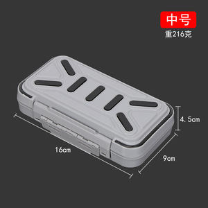 Fishing Tackle <b>Box</b> With Compartments Waterproof <b>Storage</b> For Lure Accessories And Hooks Durable ABS <b>Material</b> Universal Use - Product Image 4