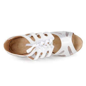 Zapatos de Baile Latino para Mujer, Modelo 433, Zapatos de <span class=keywords><strong>Salsa</strong></span> 2026, Nuevos con Malla - Product Image 5