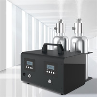 Diffuseur de parfum commercial mural pour hall d'hôtel, grande capacité, double bouteille d'huiles essentielles, machine de diffusion de parfum et humidificateur pour système CVC