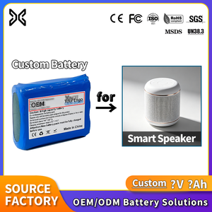 Batería Recargable de Alta Capacidad para Altavoz Inteligente Portátil, 3.7V 2000-10000mAh, Carga Rápida, Batería de Iones de Litio para Altavoz con IA - Product Image 1