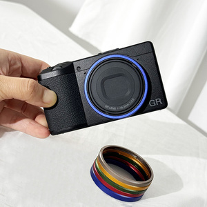 Bague de décoration d'objectif d'appareil photo en aluminium pour <span class=keywords><strong>Ricoh</strong></span> GR <span class=keywords><strong>III</strong></span> X GR3X Remplace - Product Image 4